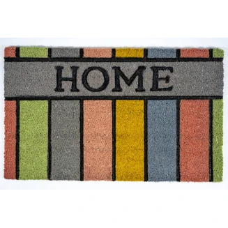 Πατάκι Εισόδου από Κοκοφοίνικα με Αντιολισθητικό Υπόστρωμα Ruco Style 002 Pastel Home 45x75εκ Sdim