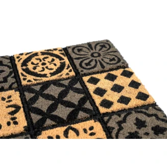 Πατάκι Εισόδου από Κοκοφοίνικα με Αντιολισθητικό Υπόστρωμα Ruco Style 003 Barok Tales  45x75εκ Sdim