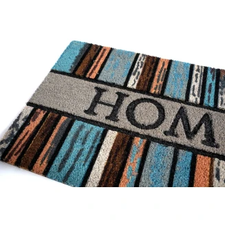 Πατάκι Εισόδου από Κοκοφοίνικα με Αντιολισθητικό Υπόστρωμα Ruco Style 005 Wood Planks Home 45x75εκ Sdim