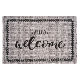 Πατάκι Εισόδου Μοκέτα με Αντιολισθητικό Υπόστρωμα Impression 475 Hello Welcome 40x60εκ Πάχους 5mm Sdim