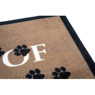 Πατάκι Εισόδου Μοκέτα με Αντιολισθητικό Υπόστρωμα Impression 499 Woof Brown 40x60εκ Πάχους 5mm Sdim