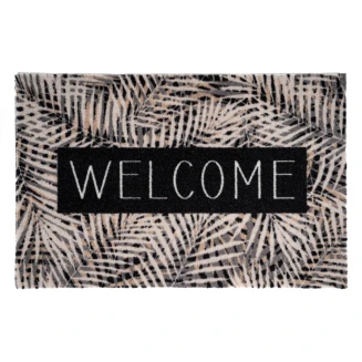Πατάκι Εισόδου Μοκέτα με Αντιολισθητικό Υπόστρωμα Impression 966 Leaves Welcome 40x60εκ Πάχους 5mm Sdim