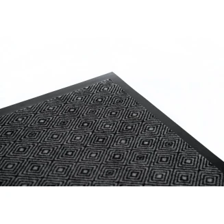 Πατάκι Εισόδου Μοκέτα με Αντιολισθητικό Υπόστρωμα Impression 225 Diamond Black 60x80εκ Πάχους 5mm Sdim