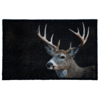 Πατάκι Εισόδου Μοκέτα με Αντιολισθητικό Υπόστρωμα Ambiance 003 Deer 50x75εκ Πάχους 8mm Sdim