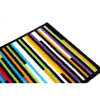 Πατάκι Εισόδου Μοκέτα με Αντιολισθητικό Υπόστρωμα Ambiance 899 Linea Πολύχρωμο 50x75εκ Πάχους 8mm Sdim
