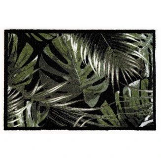 Πατάκι Εισόδου Μοκέτα με Αντιολισθητικό Υπόστρωμα Ambiance 985 Palm Leaves 50x75εκ Πάχους 8mm Sdim