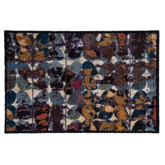 Πατάκι Εισόδου Μοκέτα με Αντιολισθητικό Υπόστρωμα Parade 980 Art Flowers 50x75εκ Πάχους 7mm Sdim