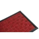 Sdim Πατάκι Εισόδου Μοκέτα με Αντιολισθητικό Υπόστρωμα Supreme 001 Red 40x60εκ.
