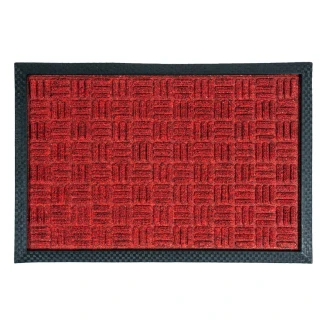 Πατάκι Εισόδου Μοκέτα με Αντιολισθητικό Υπόστρωμα Supreme 001 Red 45x75εκ Sdim