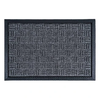 Πατάκι Εισόδου Μοκέτα με Αντιολισθητικό Υπόστρωμα Supreme 007 Anthracite 45x75εκ Sdim