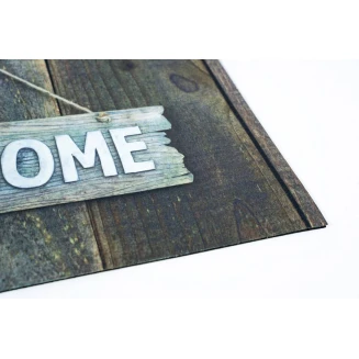 Αντιολισθητικό Πατάκι Εισόδου Gallery 009 Welcome Nail 45x75εκ Πάχους 6mm Sdim