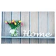 Sdim Αντιολισθητικό Πατάκι Εισόδου Gallery 011 Flowerpot Home Beige 45x75εκ. Πάχους 6mm