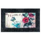 Sdim Αντιολισθητικό Πατάκι Εισόδου Venga 002 Home Flowers 45x75εκ. Πάχους 6mm