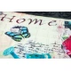 Sdim Αντιολισθητικό Πατάκι Εισόδου Venga 002 Home Flowers 45x75εκ. Πάχους 6mm