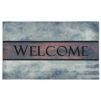 Αντιολισθητικό Πατάκι Εισόδου Residence 019 Welcome Concrete 45x75εκ Sdim