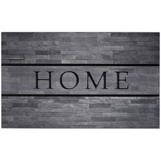 Αντιολισθητικό Πατάκι Εισόδου Ecomat 002 Home Stones Γκρί 45x75εκ Sdim