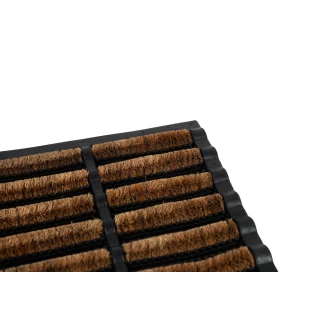 Πατάκι Εισόδου από Κοκοφοίνικα  και Καουτσούκ με Αντιολισθητικό Υπόστρωμα Mudbuster 005 Natural 45x75εκ Sdim