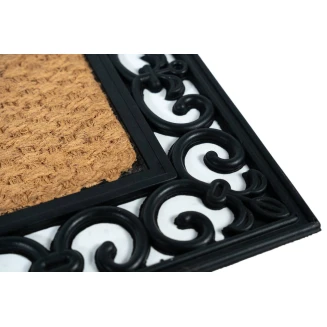 Πατάκι Εισόδου από Κοκοφοίνικα  και Καουτσούκ με Αντιολισθητικό Υπόστρωμα Gazelle 100 Rectangle 45x75εκ Sdim