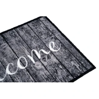Πατάκι Εισόδου Μοκέτα με Αντιολισθητικό Υπόστρωμα Lima 001 Welcome 50x75εκ Πάχους 8mm Sdim
