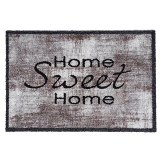 Πατάκι Εισόδου Μοκέτα με Αντιολισθητικό Υπόστρωμα Lima 002 Home Sweet Home 50x75εκ Πάχους 8mm Sdim