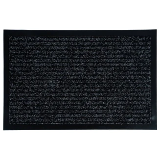 Πατάκι Εισόδου Μοκέτα με Αντιολισθητικό Υπόστρωμα Everton 007 Anthracite 40x60εκ Sdim