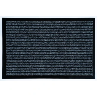 Πατάκι Εισόδου Μοκέτα με Αντιολισθητικό Υπόστρωμα Everton 014 Grey 40x60εκ Sdim