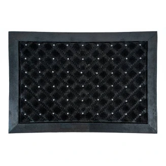 Πατάκι Εισόδου από Καουτσούκ με Αντιολισθητικό Υπόστρωμα V Power 007 Anthracite 45x65εκ Sdim