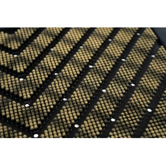 Πατάκι Εισόδου από Καουτσούκ με Αντιολισθητικό Υπόστρωμα V Power 017 Beige 45x65εκ Sdim