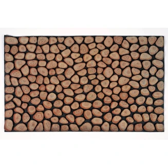 Αντιολισθητικό Πατάκι Εισόδου Ecomat 040 Tree Rings 45x75εκ Sdim