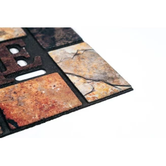 Αντιολισθητικό Πατάκι Εισόδου Ecomat 705 Home Slate Beige 45x75εκ Sdim