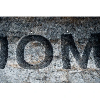 Πατάκι Εισόδου Μοκέτα με Αντιολισθητικό Υπόστρωμα Optima 002 Wood Home 50x75εκ Πάχους 7mm Sdim