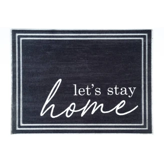 Αντιολισθητικό Πατάκι Εισόδου Ecomat Tradition 700 Let's Stay Home 45x60εκ Sdim