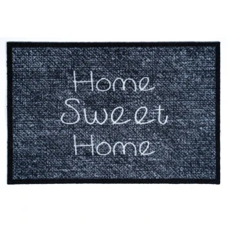 Πατάκι Εισόδου Μοκέτα με Αντιολισθητικό Υπόστρωμα Mondial 046 Home Sweet Home 50x75εκ Πάχους 8mm Sdim