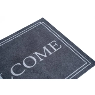 Πατάκι Εισόδου Μοκέτα με Αντιολισθητικό Υπόστρωμα Mondial 063 Welcome Lines 50x75εκ Πάχους 8mm Sdim