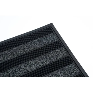 Πατάκι Εισόδου με Αντιολισθητικό Υπόστρωμα Cactus 007 Anthra 45x75εκ Sdim