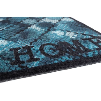 Πατάκι Εισόδου Μοκέτα με Αντιολισθητικό Υπόστρωμα Prestige 039 Home Blue Texture Μπλε 50x75εκ Sdim