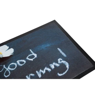 Πατάκι Εισόδου Μοκέτα με Αντιολισθητικό Υπόστρωμα Image 059 Good Morning 45x75εκ Πάχους 6mm Sdim