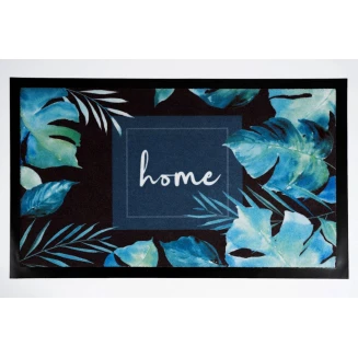 Πατάκι Εισόδου Μοκέτα με Αντιολισθητικό Υπόστρωμα Image 065 Home Leaves 45x75εκ Πάχους 6mm Sdim