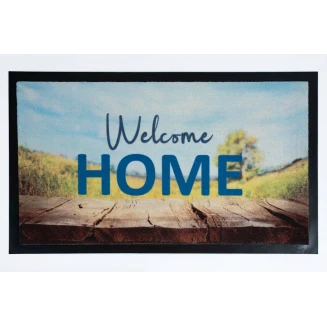 Πατάκι Εισόδου Μοκέτα με Αντιολισθητικό Υπόστρωμα Image 158 Welcome Home Spring 45x75εκ Πάχους 6mm Sdim