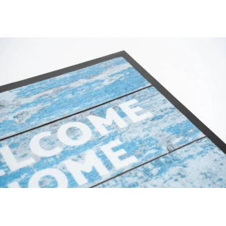 Πατάκι Εισόδου Μοκέτα με Αντιολισθητικό Υπόστρωμα Image 159 Welcome Home Daisies 45x75εκ Πάχους 6mm Sdim