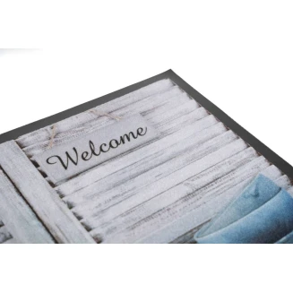 Πατάκι Εισόδου Μοκέτα με Αντιολισθητικό Υπόστρωμα Image 162 Dishes 45x75εκ Πάχους 6mm Sdim