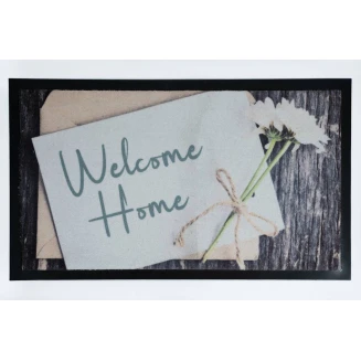 Πατάκι Εισόδου Μοκέτα με Αντιολισθητικό Υπόστρωμα Image 173 Greeting Card 45x75εκ Πάχους 6mm Sdim