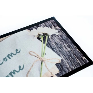 Πατάκι Εισόδου Μοκέτα με Αντιολισθητικό Υπόστρωμα Image 173 Greeting Card 45x75εκ Πάχους 6mm Sdim