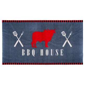 Πατάκι Κουζίνας με Αντιολισθητικό Υπόστρωμα BBQ MAT 520 BBQ House 67x120εκ Sdim