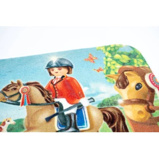 Πατάκι Εισόδου Playmobil Μοκέτα με Αντιολισθητικό Υπόστρωμα Deco 004 Country 50x80εκ Πάχους 6mm Sdim