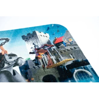 Πατάκι Εισόδου Playmobil Μοκέτα με Αντιολισθητικό Υπόστρωμα Deco 010 Knights 50x80εκ Πάχους 6mm Sdim