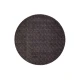 Sdim Στρογγυλό Πατάκι Κουζίνας με Αντιολισθητικό Υπόστρωμα Universal 655 Diamond Grey Φ100εκ.