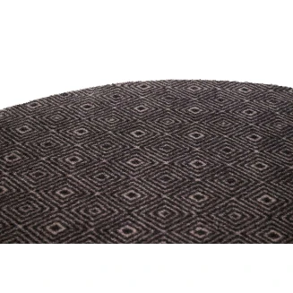 Sdim Στρογγυλό Πατάκι Κουζίνας με Αντιολισθητικό Υπόστρωμα Universal 655 Diamond Grey Φ100εκ.