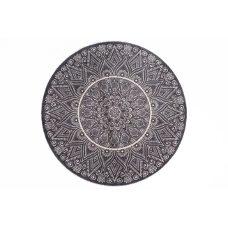 Στρογγυλό Πατάκι Κουζίνας με Αντιολισθητικό Υπόστρωμα Universal 920 Mandala Φ100εκ Sdim