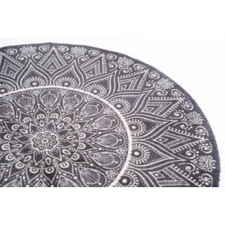 Στρογγυλό Πατάκι Κουζίνας με Αντιολισθητικό Υπόστρωμα Universal 920 Mandala Φ100εκ Sdim